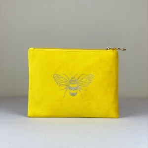 Bee velvet bag